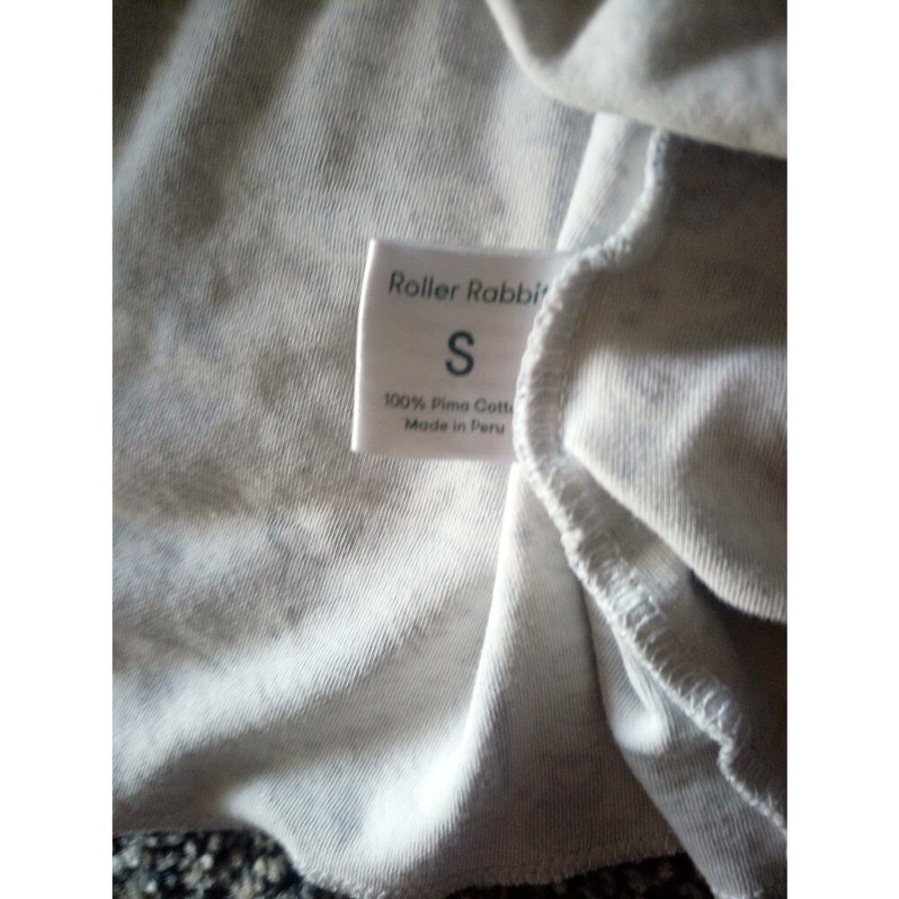 Roller Rabbit Shirt Pajama Size S Pre Owned 100% Pima Cotton - Picture 14 of 16